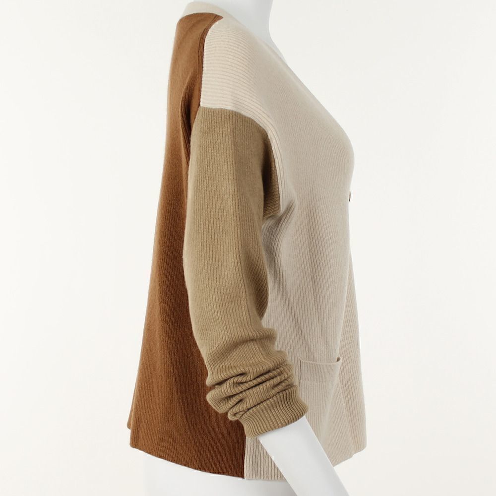 French Connection Babysoft Tomasa Colorblock Cardigan - Picture 4 of 4